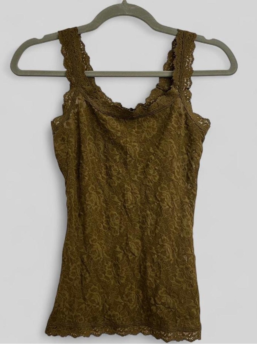 Hanky Panky Olive Lace Camisole